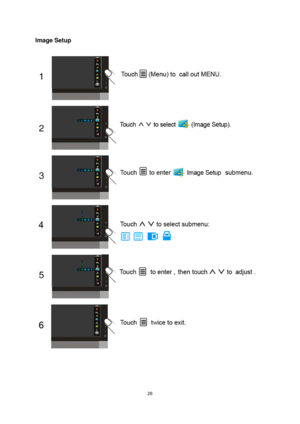 Page 26
 26
Image Setup 
 