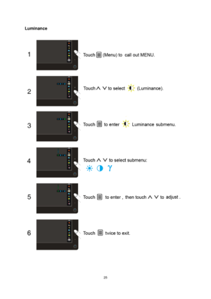 Page 25
Luminance 
 
 25
 