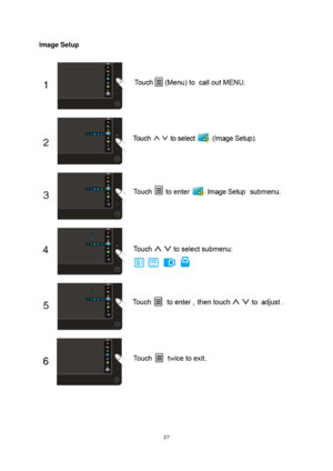 Page 27
Image Setup 
 27
 