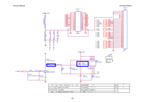 Page 26Service Manual                                                                                                                 AOCe941Series 
26 
T1P
3
T2 M
T4P
T3 M 5
T1 M
PAN EL_VC C
T0P
T3 M
T5P
T0 M
FB408 120 OH M
T1 P 5T3 P 5
T6M
+5V
T7P
R420
10K 1/ 16W  5%
T2M
A O3401L
C420 0. 1U F   16V
T6P TC LK1P
T5P
R 436 100K 1/ 16W 5%
PAN EL_EN 5
TC LK1P
T4 P 5
S
T2P
T6 M 5
1
TC LK 1 PT1M
T7 M
R 415
4K7 1/ 16W 5%
T6P
VSC
Q404
2N 3904S-R TK/ PS
R 418
NC
EA
67 Tues day ,  D ec em ber 01,  2009715G3225-1 1. 0. C...