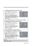 Page 106English3.7 Réglage des paramètres du menu Image
3.8 Réglage des paramètres du menu Audio
3.9 Configuration des réglages du système
1Appuyez sur MENU pour ouvrir le menu OSD. 
2Appuyez sur   /   pour sélectionner le menu 
Image puis appuyez sur   pour l’ouvrir.
3Appuyez sur   /   pour sélectionner l’un des 
paramètres suivants  Mode Image,Contraste ,
Lumiére ,Finesse ,Teinte, Couleur ,Rétroéclairage ,
X-Contrast ,Mode couleur ,Mode décran ,
Réduction du bruit , puis appuyez sur   /   pour 
ajuster le...