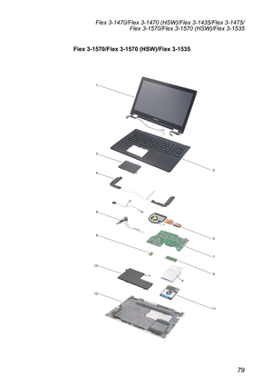 Page 8379
Flex 3-1470/Flex 3-1470 (HSW)/Flex 3-1435/Flex 3-1475/Flex 3-1570/Flex 3-1570 (HSW)/Flex 3-1535
Flex 3-1570/Flex 3-1570 (HSW)/Flex 3-1535
1
3
4
b
6
8
10
12 119 7 5 2
a 