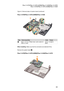 Page 5753
Flex 3-1470/Flex 3-1470 (HSW)/Flex 3-1435/Flex 3-1475/Flex 3-1570/Flex 3-1570 (HSW)/Flex 3-1535
Figure 9. Removal steps of system board (continued)
Flex 3-1570/Flex 3-1570 (HSW)/Flex 3-1535
7
89
889
9
10
10
StepScrew (quantity) ColorTorque
jM2.0	×	2.5	mm,	Phillips	head,	nylok-coated	(2)	
M/B	to	U	case Silver/
Black2.0	kgf*cm
When installing:
	Make	sure	that	the	connectors	are	attached	firmly.
Remove	the	system	board	 k.
Flex 3-1470/Flex 3-1470 (HSW)/Flex 3-1435/Flex 3-1475
11 