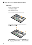 Page 4036
Lenovo Yoga 2 Pro (13″) Hardware Maintenance Manual
1030 LCD unit
For access, remove these FRUs in order:
• “1010 Base cover” on page 33
• “1020 Battery pack” on page 35
Figure 3. Removal steps of LCD unit
Remove the SSD cable in the direction shown by arrows 1.
1
Unplug touch cable connector and LCD cable in the direction shown by  arrows 2. Remove the screws 3.
2
2
3
3
StepScrew (quantity)ColorTorque
3M2 × 4.5 mm, flat-head, nylok-coated (4) Hinge to UpperBlack1.85+/-0.15 kgf*cm 