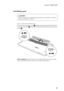 Page 39Lenovo Y400/Y500
35 1010 Battery pack
Figure 1. Removal steps of battery pack
Unlock the manual battery latch  . Holding the spring-loaded battery latch in 
the unlocked position  , remove the battery pack in the direction shown by the 
arrow .
When installing: Install the battery pack along the slide rails of the slot. Then 
make sure that the battery release lever is in the locked position.
DANGER
Only use the battery specified in the parts list for your computer. Any other 
battery could ignite or...