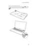 Page 49Lenovo Y400/Y500
45
Figure 8. Removal steps of keyboard (continued)
Push the back of the keyboard in the direction shown by arrow  . Loosen the 
keyboard with fingers in the direction shown by arrow  . Lift the keyboard a 
little  , and then detach the connectors in the direction shown by arrows 
.
abcde
a
Y500
b 