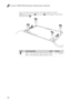 Page 74Lenovo Y400/Y500 Hardware Maintenance Manual
70
Figure 16. Removal steps of LCD panel, LCD cable and hinges (continued)
Y400: Remove four screws  , four screws   and the hinges in the direction 
shown by arrows  .
StepScrew (quantity)ColorTorque
M2.0 × 3 mm, flat-head, nylok-coated (4)
M2.0 × 4 mm, flat-head, nylok-coated (4)Black
Silver1.0 ~ 1.5 kgfcm
de
f
d
ee
d
d
ee
d
f
f
a 