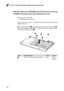 Page 4036
Lenovo G560 Hardware Maintenance Manual
1030 Hard disk drive (HDD)/Memory/CPU (Central processing 
unit)/Mini PCI ExpressCard slot compartment cover 
For access, remove this FRU: 
• “1010 Battery pack” on page 34
Figure  3.  Removal    steps  of    HDD/Memory/CPU/Mini  PCI  ExpressCard  slot compartment cover 
Note: Loosen the screws 1, but do not remove them. Remove two screws 2. Remove the HDD/Memory/CPU/Mini PCI ExpressCard slot compartment cover  in the direction shown by arrow 3.
1
1
1
11
3
2
2...