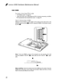 Page 4440
Lenovo G560 Hardware Maintenance Manual
1060 DIMM
For access, remove these FRUs in order: 
• “1010 Battery pack” on page 34
• “1030  Hard  disk  drive  (HDD)/Memory/CPU  (Central  processing  unit)/Mini PCI ExpressCard slot compartment cover ” on page 36
Figure 6. Removal steps of DIMM 
Release  the  two  latches  on  both  edges  of  the  socket  at  the  same  time  in  the direction shown by arrows 1, and then unplug the DIMM in the direction shown by arrow 2.
1
1
2
Note:  If  only  one  DIMM  is...