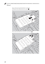 Page 44Lenovo G400/G500/G405/G505/G410/G510 Hardware Maintenance 
Manual
40
Figure 4. Removal steps of hard disk drive (continued)
Pull the tab in the direction shown by arrow  .
Take out the hard disk drive secured in a metal frame  .
b
b
c
c 