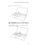 Page 57Lenovo G400/G500/G405/G505/G410/G510
53
Figure 9. Removal steps of keyboard bezel (continued)
G505:
G400: Detach the power board connector, USB board cable and touch pad cable 
in the direction shown by arrow  .
StepScrew (quantity)ColorTorque
G400: M2.5 × 6 mm, flat-head, nylok-
coated (1)Black 2.0 ~ 2.5 kgfcm
c
b
e
e 