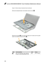 Page 5450
Lenovo B5400/M5400/M5400 Touch Hardware Maintenance Manual
Figure 9. Removal steps of keyboard bezel (continued)
Remove the keyboard bezel in the direction shown by arrow 7.

Remove the screws 8, then remove the finger print module and the power board in the direction shown by arrows 9.




StepScrew (quantity)ColorTorque
8M2 × 3 mm, flat-head, nylok-coated (2)  FP BKT to TOP & Power Board to TOPBlack1.85+/-0.15 kg-cm 