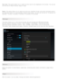 Page 23 
Font  size: This option allows you to  select the font size for text displayed  on the screen.  You can set
the font size to  Small, Normal, Large  or Huge.
 
Sleep: This option allows you to  select how long your IdeaTabs  screen  will remain  activated without
any operation before it is  automatically locked to  save power.  You can set  the time to  15 seconds, 30
seconds, 1 minute,  2 minutes, 5 minutes, 10 minutes or 30 minutes.
 
Storage
This option allows you to  view internal storage, SD card...