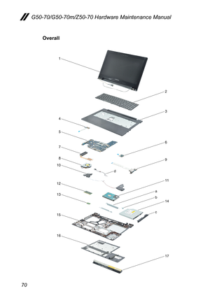 Page 7470
G50-70/G50-70m/Z50-70 Hardware Maintenance Manual
Overall














D
C
F

E

 