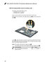 Page 4238
G50-70/G50-70m/Z50-70 Hardware Maintenance Manual
1050 PCI Express Mini Card for wireless LAN
For	access,	remove	these	FRUs	in	order:
•	“1010	Battery	pack”	on	page	32•	“1020	Base	cover”	on	page	33
Figure 5. Removal steps of PCI Express Mini Card for wireless LAN
Disconnect	the	two	 wireless	 LAN	cables	 (black,	 grey)	1,	and	 then	remove	 the	screw	2.


In	step	1,	 unplug	 the	jacks 	by 	using	 the	removal	 tool	antenna	 RF	connector 		
(P/N:	08K7159),	 or	pick	 up	the	 connectors	 with	your...