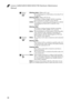 Page 34Lenovo G480/G485/G580/G585/G780 Hardware Maintenance 
Manual
30
Battery 
statusBlinking amber: (500ms off/1s on)
The remaining power of the battery is less than 5% of 
its capacity.
Blinking amber: (100ms off/3.2s on)
The battery is being charged with the remaining 
power between 5% and 20% of its capacity.
Amber: The computer is operating on battery power with the 
remaining power between 5% and 20% of its 
capacity.
Blinking white:
The battery is being charged with the remaining 
power between 20% and...