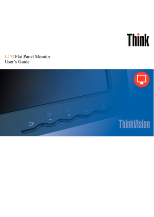 Page 1L174 Flat Panel Monitor 
User’s Guide
 