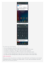 Page 5Figure 1: Notification
Figure 2: Quick Settings
You can do any of the following:
To see notifications, swipe down from the top of the screen.
To close the Notification  panel,  swipe up from the bottom of the screen.
To dismiss a notification, swipe left or right  across  the notification.
To dismiss all  notifications, tap  at the bottom of the Notification  panel.
To open  the Quick Settings panel,  swipe down from the top of the screen  twice.
To close the Quick Settings panel,  swipe up from the...