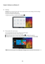 Page 2016
Chapter 2. Starting to use Windows 10
Settings
Settings  lets you perform basic tasks. You can also search for more settings with the settings 
search box in the upper-right corner.
To open the settings, do the following:
• Open the start menu, and then select  Setti

ngs  .
 Personalize the start menu
You can personalize the start menu with your favorite apps.
To personalize the start menu, do the following:
1Open the start menu, and then select  All apps  to  display the apps list.
2Right click...