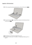 Page 4640
Appendix A. CRU instructions
4 Pull to unsnap the keyboard in the direction as shown by the arrows  . 
5Lift up the keyboard   and detach the connector in the direction shown 
by the arrows  .
6Reinstall the new keyboard and tighten the screws.
7Reinstall the battery pack. For details, see “Replacing the battery pack” on 
page 31.
bc
2
23
d
ef
4
56 