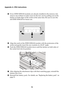 Page 4236
Appendix A. CRU instructions
4If two DDR3 SDRAM modules are already installed in the memory slot, 
remove one of them to make room for the new one by pulling out on the 
latches on both edges of the socket at the same time. Be sure to save the 
old DDR3 SDRAM for future use.
5Align the notch of the DDR3 SDRAM module with the protrusion of the 
socket and gently insert the new module at a 30-45° angle.
6Push the DDR3 SDRAM module down until the latches on both sides of 
the socket lock into its...