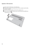 Page 3632
Appendix A. CRU instructions
To replace the hard disk drive, do the following:
1Turn off the computer. Disconnect the AC power adapter and all cables 
from the computer.
2Close the computer display and turn the computer over.
3Remove the screw , and then remove the hard disk drive(HDD) slot 
compartment cover .
a
b
a
b 