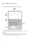 Page 6Chapter 1. Getting to know your computer
2
„ideapad 310-15IKB/ideapad 310 Touch-15IKB
Note:The dashed areas indicate parts that are not visible externally.
€ Attention:
•Do  not open the display panel beyond 180 degrees. When closing the display panel, be 
careful  not to leave pens or any other objects in between the display panel and the 
keyboard. Otherwise, the display panel may be damaged.
c
g
f
d
e
ab
h 