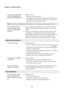 Page 2822
Chapter 3. TroubleshootingThe computer enters sleep 
mo
de immediately after 
Power-on self-test (POST). •
Make sur e that:
- The battery pack is charged.
- The operating temperature is within the acceptable range.  See “Chapt
 er 2. Use and care Information” in the Lenovo 
Safety and General Information Guide .
Note:If the battery pack is charged an d the temperature is within range, have the computer serviced.
The computer does not 
return from sleep mode, 
and the computer does 
not work.•
If your...