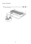 Page 3026
Appendix A. CRU instructions
7Disconnect the keyboard connector in the direction shown by arrows   and  . Then 
remove the keyboard.de
45 