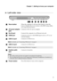 Page 9Chapter 1. Getting to know your computer
5
Left-side view - - - - - - - - - - - - - - - - - - - - - - - - - - - - - - - - - - - - - - - - - - - - - - - - - - - - - - - - - - - - - - - - - - - - - - - - - - - - - - - - - - - - - - 
Novo buttonWhen the computer is off,  press this button to start the 
Lenovo OneKey Recovery system  or the BIOS setup utility, 
or to enter the boot menu.
AC power adapter 
jackConnects to the AC power adapter.
RJ-45 portConnects the computer to an Ethernet network.
HDMI...