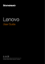 Page 1Lenovo
Read the safety notices and important tips in the 
included manuals before using your computer.
User Guide 