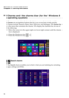 Page 2216
Chapter 2. Learning the basics
Charms and the charms bar (for the Windows 8 
operating system) 
 - - - - - - - - - - - - - - - - - - - - - - - - - - - - - - - - - - - - - - - - - - - - - - - - - - - - - - - - - - - - - - - - - - - - - - - - - - - - - - - - - - - - - - - - - 
Charms are navigation buttons that let you access basic tasks quickly. 
Charms include: Search, Share, St art, Devices, and Settings. The charms bar 
is the menu that contains the charms. To display the charms bar, do one of 
the...