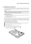 Page 35Chapter 6. Upgrading and replacing devices
27
Replacing the hard disk drive   - - - - - - - - - - - - - - - - - - - - - - - - - - - - - - - - - - - - - - - - - - - - - - - - - - - - - - - - - - - - - - - - - - - - - - - - - - - - - -
You can increase the storage capacity of your computer by replacing the hard disk drive with
one of greater capacity. You can purchase a new hard disk drive from your reseller or Lenovo
marketing representative.
The drive is very sensitive. Incorrect handling can cause...