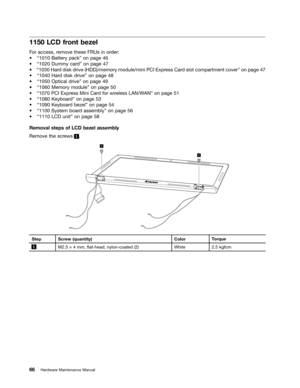 Page 72 


/& IURQW EH]HO 
)
RU DFFHVV UHPRYH WKHVH)58V LQRUGHU
a
W %DWWHU\SDFNX RQSDJH 
a
W XPP\ FDUGXRQ SDJH 
a
W +DUGGLVN GULYH +PHPRU \PRGXOHPLQL 3&,([SU HVV&DU GVORW FRPSDU WPHQWFRYHUXRQ SDJH 
a
W +DUGGLVN GULYHX RQSDJH 
a
W 2SWLFDO GULYHXRQSDJH 
a
W 0HPRU \PRGXOHX RQSDJH 
a
W 3&,([SU HVV0LQL &DU G IRU ZLUHOHVV /$1: $1XRQSDJH 
a
W .H\ERDU GXRQ SDJH 
a
W .H\ERDU GEH ]HOX RQSDJH 
a
W 6\VW HP ERDU GDVVHPEO\X...