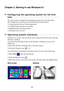 Page 2216
Chapter 2. Starting to use Windows 8.1
Configuring the operating system for the first 
time - - - - - - - - - - - - - - - - - - - - - - - - - - - - - - - - - - - - - - - - - - - - - - - - - - - - - - - - - - - - - - - - - - - - - - - - - - - - - - - - - - - - - - - - - - - - - - - - - - - - - - - - - - - - - - - 
You may need to configure the operating system when it is first used. 
The configuration process may include the procedures below:
• Accepting the end user license agreement
•Configuring the...