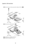 Page 5044
Appendix A. CRU instructions
6Remove the screw that secures the wireless LAN card  .
7Ta k e  out the wireless LAN card  .
8Install the new wireless LAN card.
9Reinstall and tighten the screw.
b
2
c
3 