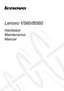 Page 1Lenovo V560/B560
Hardware 
Maintenance 
Manual 