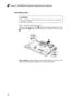 Page 3834
Lenovo V560/B560 Hardware Maintenance Manual
1010 Battery pack
 DANGER
Only use the battery specified in the parts list for your computer. Any other battery could ignite or explode. 
Figure 1. Removal steps of battery pack
Unlock  the  battery  release  lever 1.  Holding  the  battery  release  lever  in  the unlocked  position 2,  remove  the  battery  pack  in  the  direction  shown  by  arrow 3.
1
2
3
When  installing:  Install  the  battery  pack  along  the  slide  rails  of  the  slot. Then make...