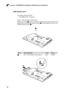 Page 4238
Lenovo V560/B560 Hardware Maintenance Manual
1050 Optical drive
For access, remove this FRU:
• “1010 Battery pack” on page 34
Figure 4. Removal steps of optical drive 
Remove  the  screw 1,  insert  a  screwdriver  into  the screw  hole  and  push  the optical drive in the direction shown by arrow 2. Pull the optical drive out in the direction shown by arrow 3.
1
StepScrew (quantity)ColorTorque
1M2 × 6 mm, flat-head, nylok-coated (1)Black1.6 kgfcm
2
3 