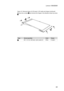 Page 6763
Lenovo V560/B560
Figure 16. Removal steps of LCD panel, LCD cable and hinges (continued)
Remove four screws 4 and remove the hinges in the direction shown by arrow 5.
4
4
4
4
5
5
StepScrew (quantity)ColorTorque
4M2 × 2.5 mm, flat-head, nylok-coated (4)White1.6 kgfcm 