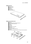 Page 7369
Lenovo V560/B560
Right-side view
1 Headphone jack
2 Microphone jack
3 USB port
4 Optical drive
5 Kensington slot
6 AC power adapter jack
1
32
456
Bottom and Left-side view 
1 USB port
2 eSATA/USB combo port (Select models only)
3 HDMI port (Select models only)
4 VGA port
5 RJ-45 port
6 Fan louvers
7 Battery latch - spring loaded
8 Battery pack
9 Battery latch - manual
J SIM card slot (Select models only)
K Speakers
L Hard disk drive (HDD)/Memory/Mini PCI Express Card slot compartment
3
654
78
12
9
12...