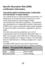 Page 21 
  20  Specific Absorption Rate (SAR) 
certification information   
THIS DEVICE MEETS INTERNATIONAL GUIDELINES 
FOR EXPOSURE TO RADIO WAVES 
Your mobile device is a radio transmitter and receiver. It is 
designed not to exceed the limits for exposure to radio 
waves (radio frequency electromagnetic fields) 
recommended by international guidelines. The guidelines 
were developed by an independent scientific organization 
(ICNIPP) and include a substantial safety margin designed 
to assure the safety of...