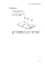 Page 4137
Lenovo IdeaPad U160/U165
1040 Keyboard
For access, remove this FRU:
• “1010 Battery pack” on page 34
Figure 4. Removal steps of keyboard
Remove three screws 1.
1
11
StepScrew (quantity)ColorTorque
1M2 × 2 mm, flat-head, nylok-coated (3)Black1.6 kgfcm 