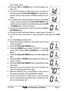 Page 41GX1256SPage 41
ber) number entry.
10. Press the [
UP]
 or [
DOWN]
 key to scroll through num-
bers, 0-9.
11. To enter the desired number and move one space to
the right press the [
CALL/SET(
MENU)]
 key. Repeat pro-
cedure until all nine spaces of MMSI number are en-
tered.
12. If a mistake was made entering in the name or the MMSI
number repeat pressing the [
CALL/SET(
MENU)]
 key
until the wrong character is selected, then press the [
UP]
or [
DOWN]
 key to correct the entry.
13. To store the data...