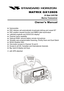 Page 1GX1280SPage 1
MATRIX GX1280S
25 Watt VHF/FM
Marine Transceiver
Owner's Manual
Submersible
DSC distress call automatically broadcasts lat/long and vessel ID
DSC position request function and NMEA data input/output
Latitude/Longitude and SOG/COG display
Channel name capability
Optional RAM+ second station remote microphone
Versatile user-programmable Scanning, Priority Scan and Dual Watch
NOAA Weather Alert
One-button access to Channel 16 and 9
Access to all US, Canadian and International...