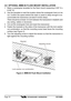 Page 16GX1280SPage 16
4.8  OPTIONAL MMB-84 FLUSH MOUNT INSTALLATION
1. Make a rectangular template for the flush mount measuring 2-5/8” H x
6-5/8” W.
2. Use the template to mark the location where the rectangular hole is to be
cut. Confirm the space behind the dash or panel is deep enough to ac-
commodate the transceiver (at least 6 inches deep).
There should be at least 1/2 inch between the transceiver’s heatsink and
any wiring, cables or structures.
3. Cut out the rectangular hole and insert the transceiver....