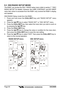 Page 60GX2360SPage 60
9.3  DSC/RADIO SETUP MODE
The RAM+ can access the DSC / RADIO setup menu (refer to section 7  “DSC/
RADIO SETUP” for details). However, the LAMP, CONTRAST, and KEY BEEP
menu item which is accessed from the RAM+ only controls the RAM+’s display
and speaker.
DSC/RADIO Setup mode from the RAM+:
1. Press and hold down the [
CALL/SET]
 key until “RADIO SETUP” menu
appears.
2. Press the [
]
/[
]
 key to select “RADIO SET” or “DSC SETUP” menu.
3. Press the [
CALL/SET]
 key, then select the menu...