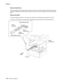 Page 341-12MFP Service Manual 7500-XXX
Sensor (media level)
This sensor detects by the actuator position whether media in the media tray assembly is lifted. When the flag of 
the actuator unblocks the sensing area of the sensor (media level), the sensor detects that the media has been 
lifted.
Sensor (pre-feed)
This sensor detects a media jam in the media tray assembly by the media position and sensor on/off time.
The sensor on/off states can be monitored by media passing through the sensor (pre-feed) sensing...