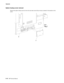 Page 3924-14MFP Service Manual 7500-XXX
Option hookup cover removal
Remove the option hookup cover (A) from the rear lower cover (B) by moving it outward in the direction of the 
arrow. 
Rear
B
A 