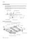 Page 561-34MFP Service Manual 7500-XXX
Document scanning
The document scanning section of this machine consists of a scanner that reads a single-sheet document 
placed on the platen glass and a document feeder that can transport a multiple-sheet document and flip the 
sheets for two-sided scanning. 
This ADF employs a constant velocity transport system that scans images by feeding the document at a 
constant speed over the specified position (scan position) where the carriage (full/half rate carriage) of the...